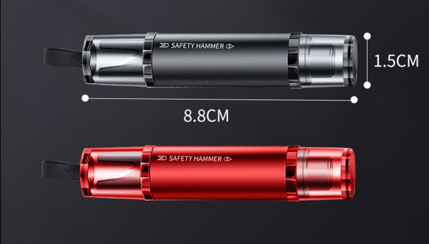 2 In 1 Car Safety Hammer,Glass Breaker Under Water